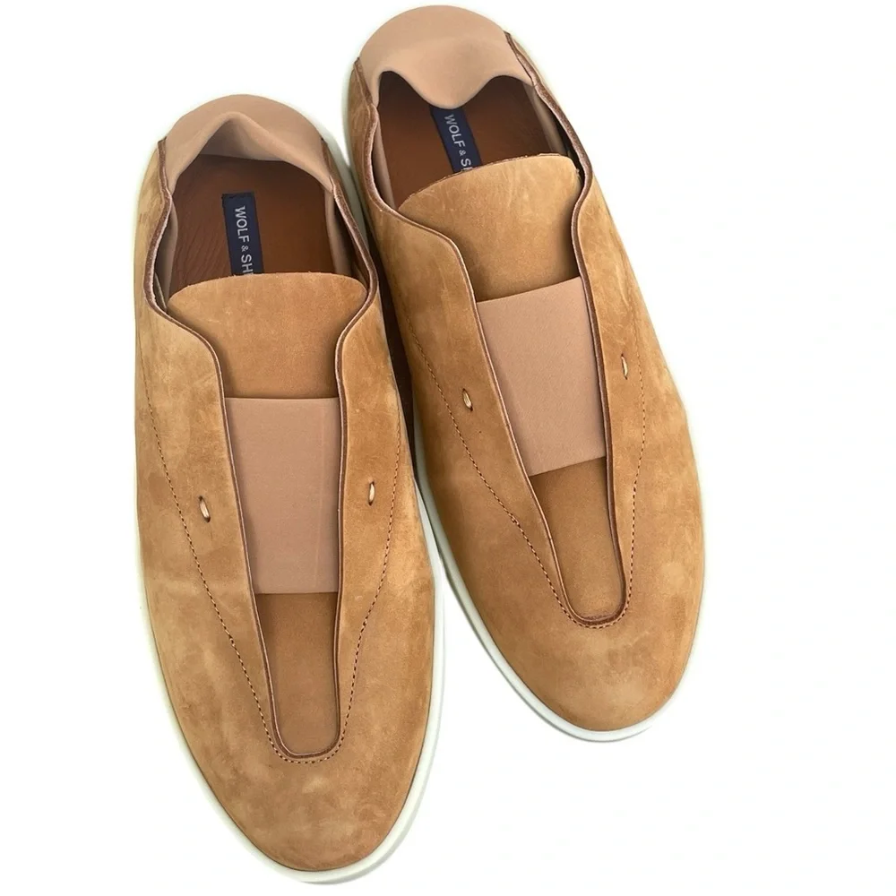Wolf & Shepherd Cruise Ace Sneaker, Sandstorm/Vanilla,‎ Size 9, NIB